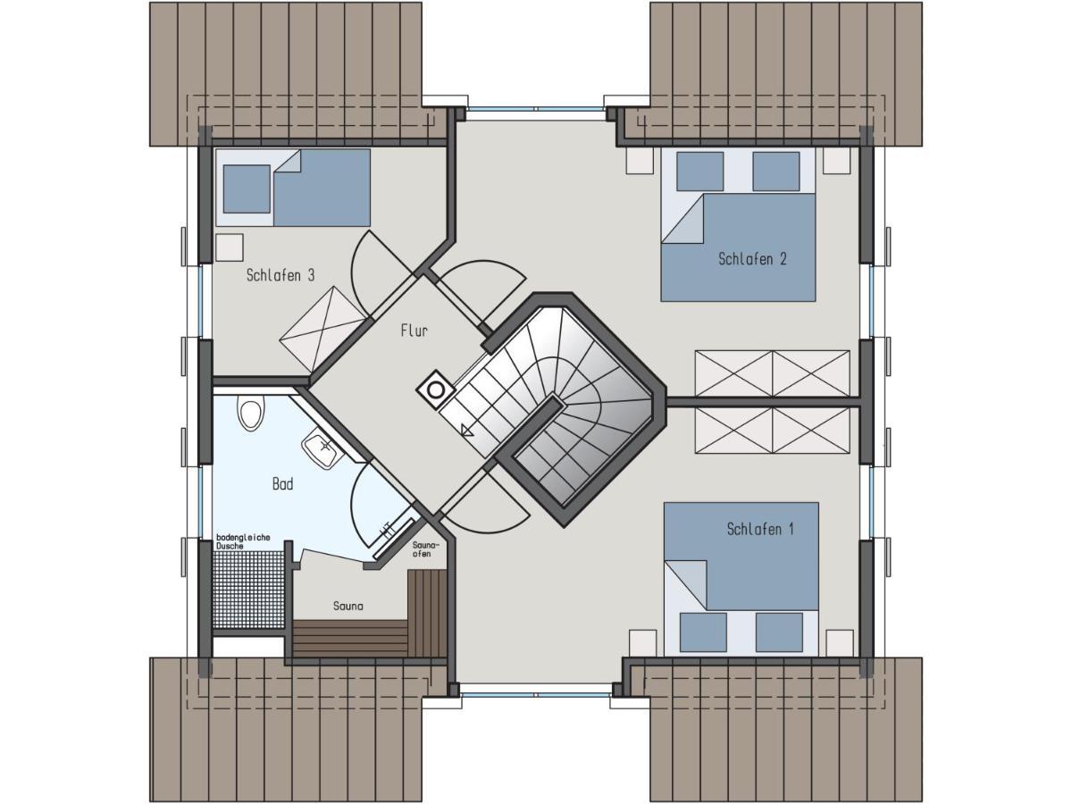 Ferienhaus Schilfrohrsaenger 6 Fuhlendorf  Buitenkant foto